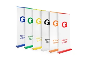 Roll-Up Color, System inkl. Druck